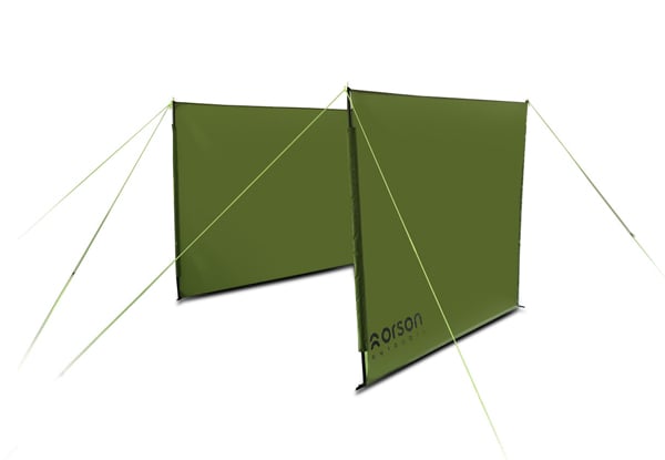 $45 for a 5.4 x 1.45m Camping Wall