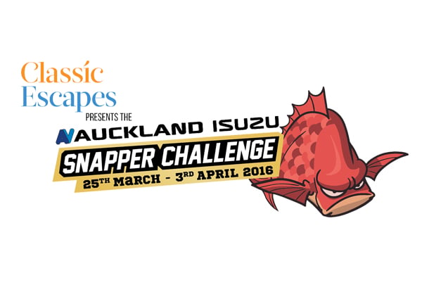 $99 for One Ticket to the Auckland Isuzu Snapper Challenge incl. an Earlybird Pack