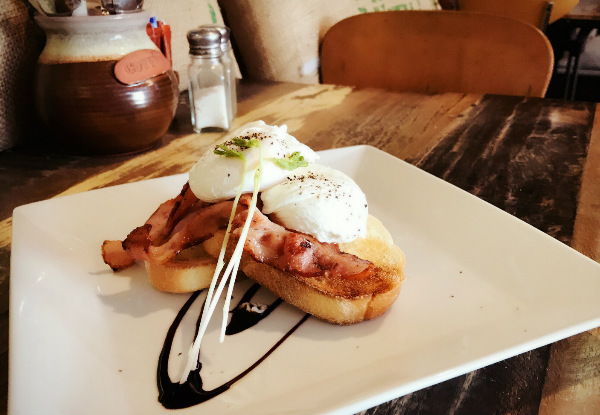 $22 for a Bacon, Egg & Toast Breakfast for Two People (value up to $64)