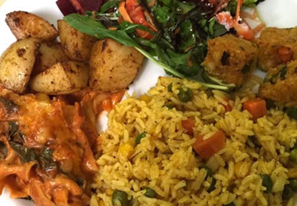 $10 for a Vegetarian Indian Thali