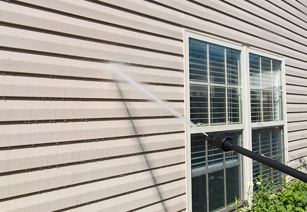 Full Exterior House Wash for a One-Storey Two or Three-Bedroom 250sqm House incl. Soft Chemical Wash, Mould & Moss Removal - Options for up to Five Bedrooms & Two-Storey Houses