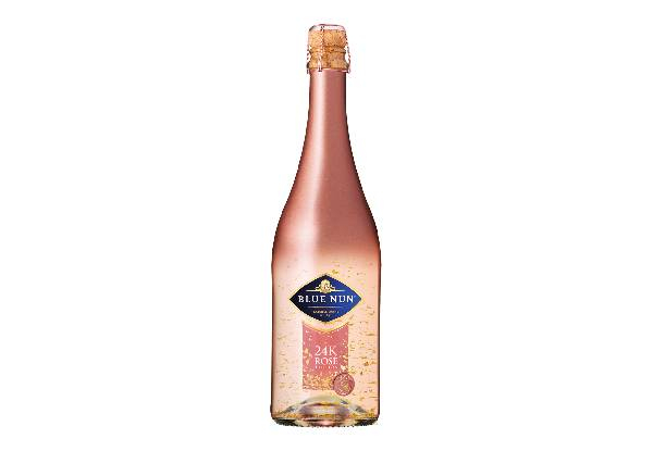 12-Pack Wine Blue Nun Sparkling Rose 24K 11% 750ml