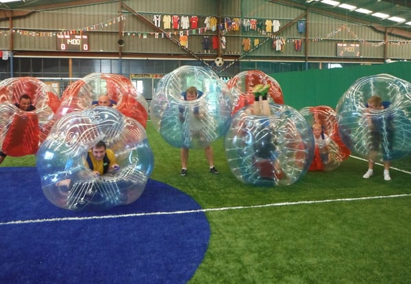$79 for a 60-Minute Four vs Four Bubble Soccer Game incl. Court Hire, Bubble Suits & Referee (value up to $140)