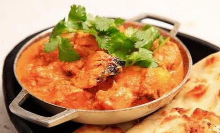 From $10 for a Chicken or Vegetarian Curry, Jeera Rice & Plain Naan Meal - Options for up to Six People (value up to $126)
