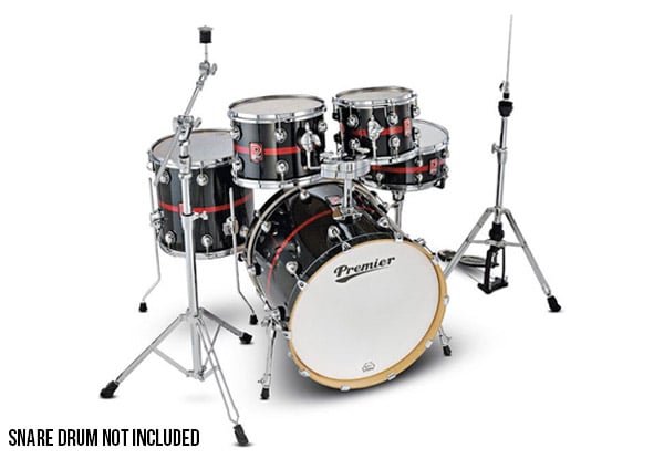$1,999 for a Premier Genista Modern Rock Drumkit (value $3,299)