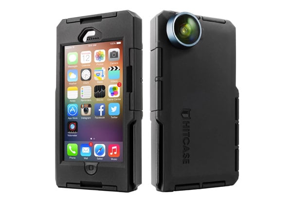 $99 for a Hitcase Pro, Waterproof and Shockproof Mountable Case for iPhone 5/5S/5C/SE with Interchangeable Lens