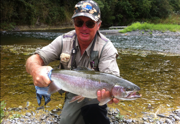 Guided Trout Fishing Experience & Glamping Stay for Two incl. Pizza Pack