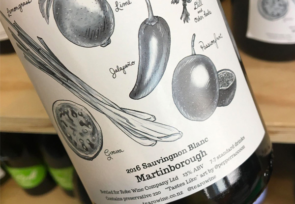 1 x Bottle of 2016 'Tastes Like' Sauvignon Blanc - Options for 6 or 12 Bottles