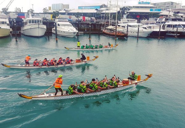 Introduction to Dragon Boating with the Bay Dragons incl. All Equipment Hire & Training for One Person - Options for up to Six People