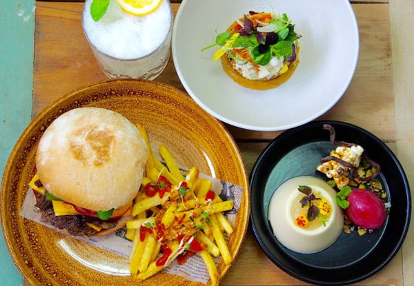 $49 for a Three-Course Set Menu for Two with a Cocktail (value up to $108)