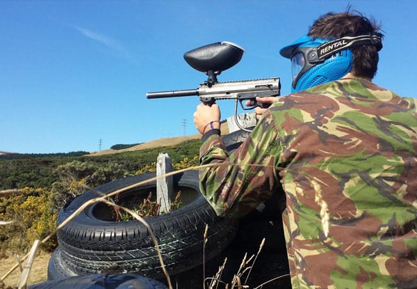 $9 for Paintball Entry for One Person & 50 Paintballs - Two Locations (value up to $28)