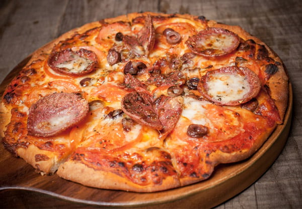 $18 for a Fresh Gourmet Pizza at Matakana on Weekdays Only – Options for up to Four People