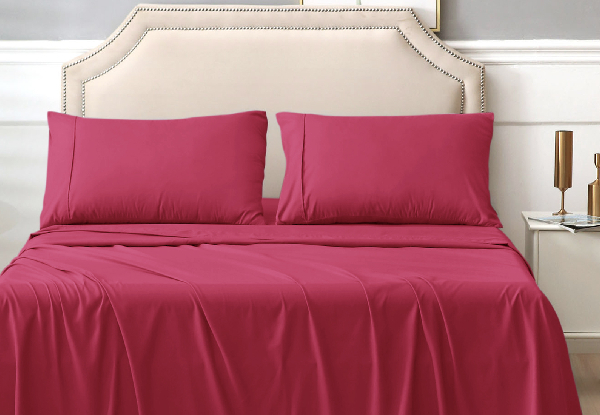 Kingdom Percale Sheet Set - Available in Ten Colours & Five Sizes