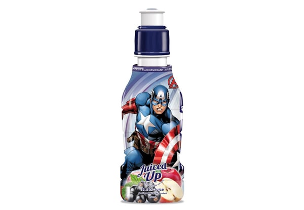 $19.99 for a 24-Pack of Apple & Blackcurrant Flavoured Pop-Top Juice Featuring The Avengers with Free Shipping