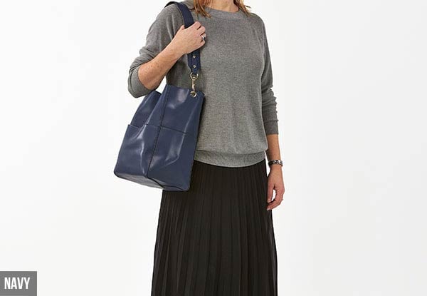 Minx Leather Bucket Bag - Two Colours Available