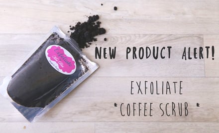 $18 for 300g of a Coffee Exfoliating Face & Body Scrub incl. Nationwide Delivery (value up to $29.95)