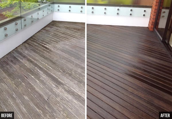 From $145 for a Deck & Patio Restoration Service – Options to incl. pH Balance Restoration, Fungus & Black Mould Preventative Treatment (value up to $900)