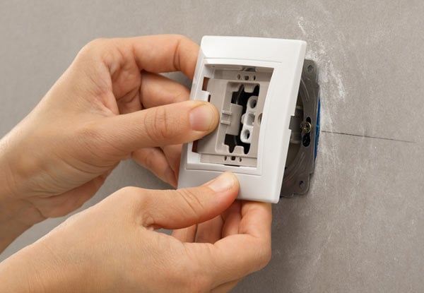 $169 for 10 Light Switches or Power Points Fitted in Your Home incl. 5 Year Warranty & Installation by a Qualified Electrician (value up to $300)