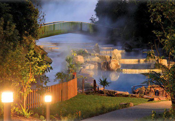 One-Night Taupo Soak & Stay Getaway incl. Buffet Breakfast at Wairakei Resort & Entry to the Tranquil Wairakei Terraces Thermal Pools for One - Option for Two People