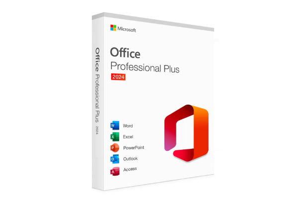 Microsoft Office Professional Plus 2024 with Microsoft Visio 2024 Software Bundle