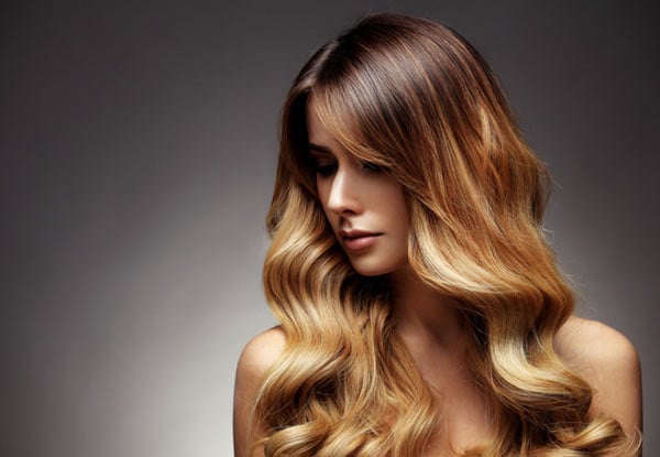 Balayage, Half Head Highlights or Global Colour Hair Package incl. Colour, Style Cut, Shampoo Service, Colour Lock Treatment, Head Massage & Blow Wave Finish