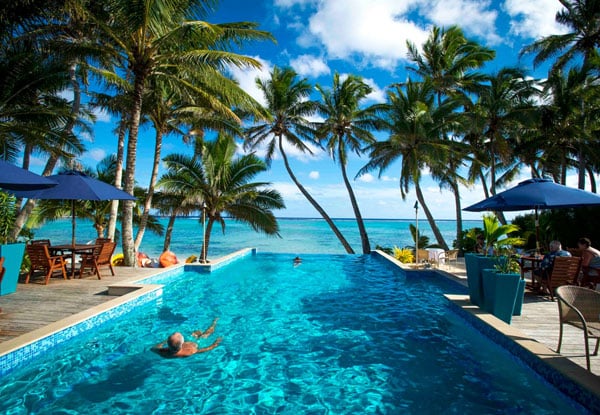 Five-Night Stay for Two People in a Beachfront Bungalow incl. Daily Breakfast ($1851pp)