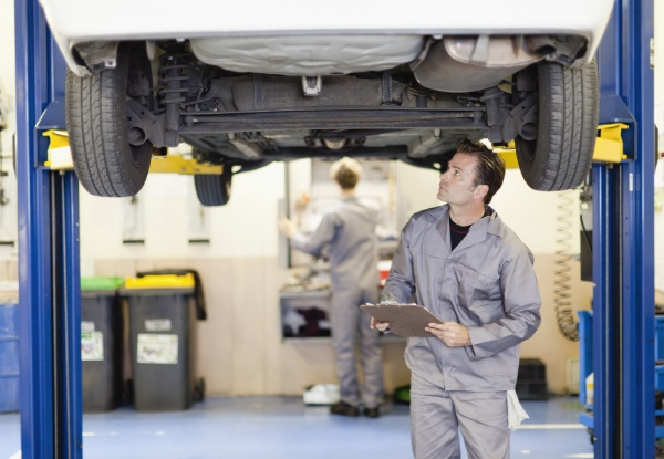 Warrant of Fitness - Option for Basic Car Service & to incl. Basic Car Grooming