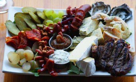 $39 for an Afternoon Sharing Platter & Glass of Wine or Beer for Two People - Available Between 2.00pm - 5.00pm