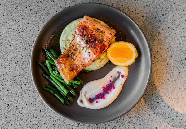 $50 Food & Beverage Voucher Towards Dinner for Two People at The Sizzler House & Bar
