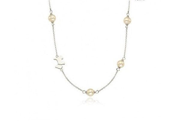 $83 for an AGATHA Paris Pearl & Silver Basic Scottie Necklace (value $206)