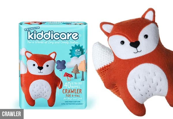 Kiddicare Megapack of New Generation Nappies or Nappy Pants with Toy & Free Delivery