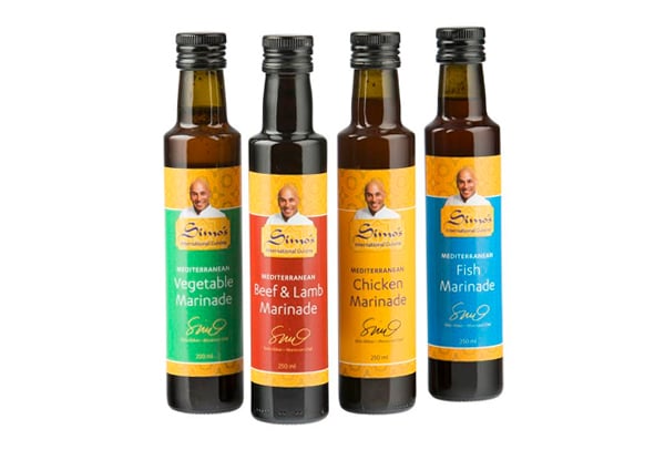 $19 for Any Two 250ml Simo's Mediterranean Marinades Choose from Four Flavours