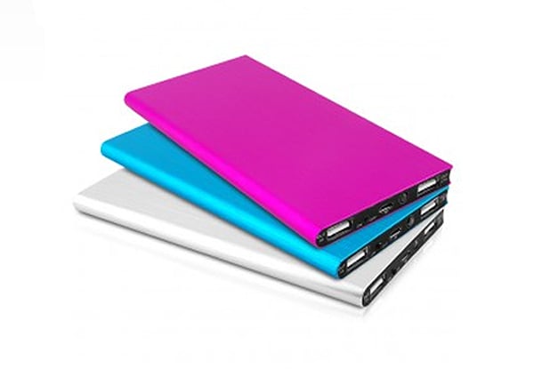 $27 for an Ultra-Slim 8000mah Dual USB Power Bank with LED Light or $37 for a 16,000mah with Free Shipping
