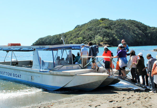 Glass Bottom Boat - Goat Island