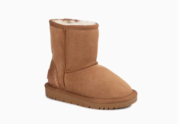 Ugg Kids Classic Long Glitz Boots - Six Sizes Available