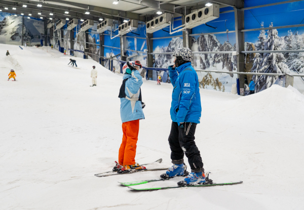 Learn to Ski or Snowboard the Right Way Three-Lesson Beginner Package at Snowplanet