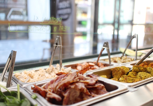 Any Two Large Salads or Wraps - Option for  
Any Four Large Salads or Wraps