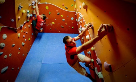 Indoor Rock Climbing at HangDog