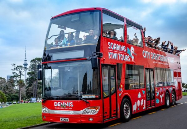 Hop-on Hop-off Auckland City Tour Adult Pass - Option for Family Pass