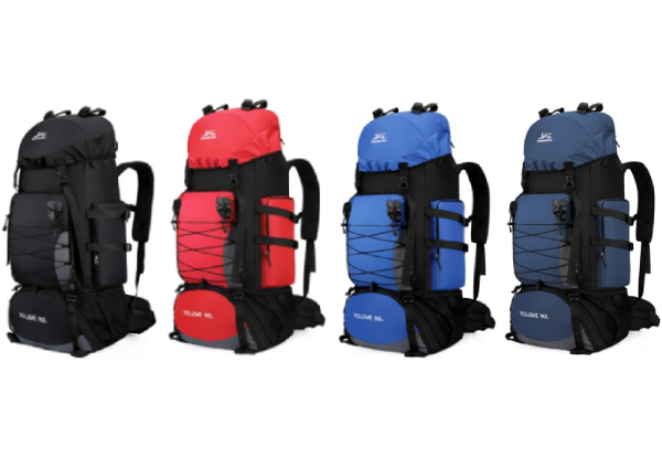 90L Hiking Pack Bag - Four Colours Available