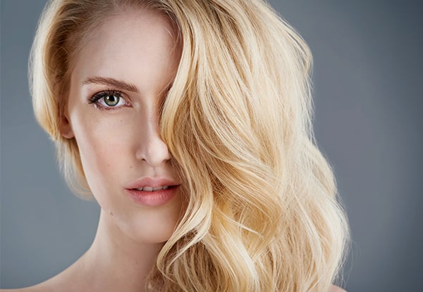Half Head Of Foils, Style Cut & Blow Wave Finish