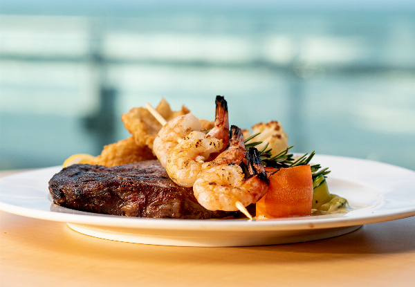 Two Mains at Salt on The Pier for Two People - Option for Four People