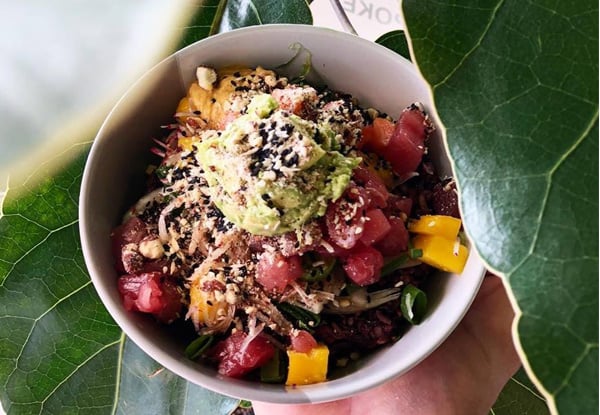 Healthy Regular Hawaiian Yeah Bowl Poke with a Japanese Twist - Britomart Location - Available from 12th January 2021