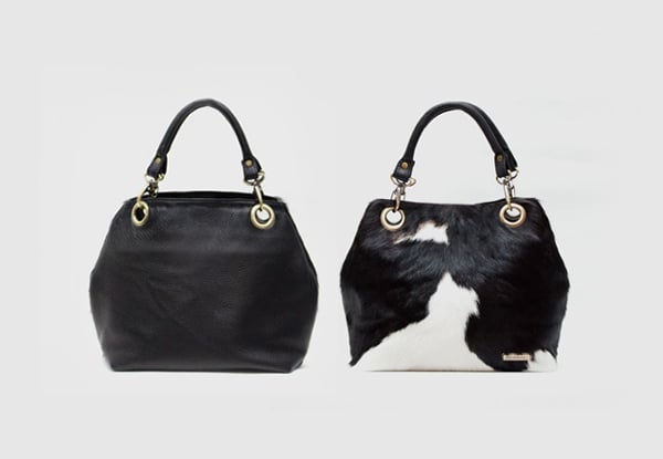 $199 for a New Zealand Made Designer Calfskin & Leather Handbag with Free Shipping (value $449)
