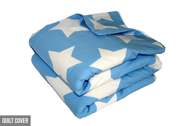 100% Cotton Wills Star Kids' Bed Linen - Quilt Cover, Comforter, Pillowcase, or Pillowsham