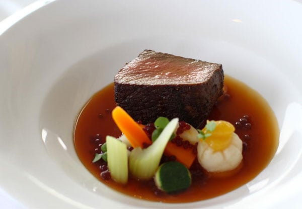 $45 for a Deluxe Two-Course Lunch Experience for Two People incl. Glass of Bubbles or $59 for a Three-Course Lunch incl. Glass of Bubbles Per Person — Options for up to Six People