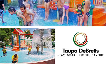 $24 for a Family Pass to Taupo DeBretts Hot Springs (value $50)