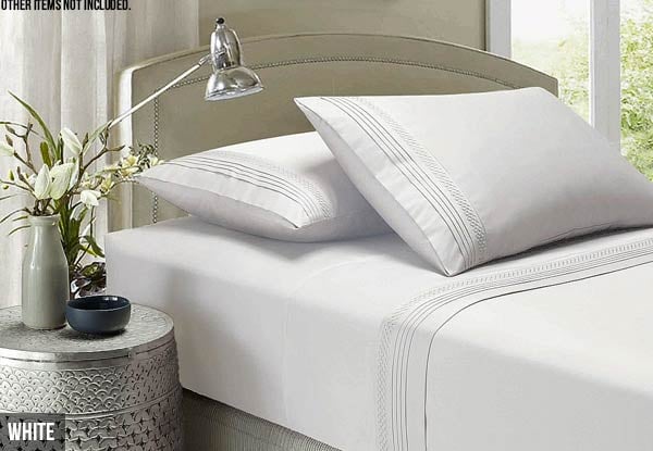Style & Co 1000TC Milano Egyptian Cotton Sheet Set - Six Colours Available