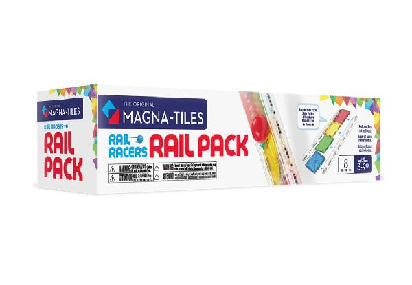 Magna-Tiles Rail Racer Rail Pack - Option for Two