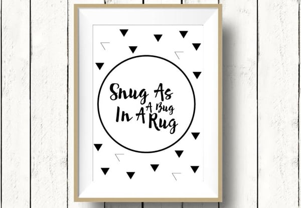 $23 for an A4 Design Print, or $30 for a Two-Piece Print Set